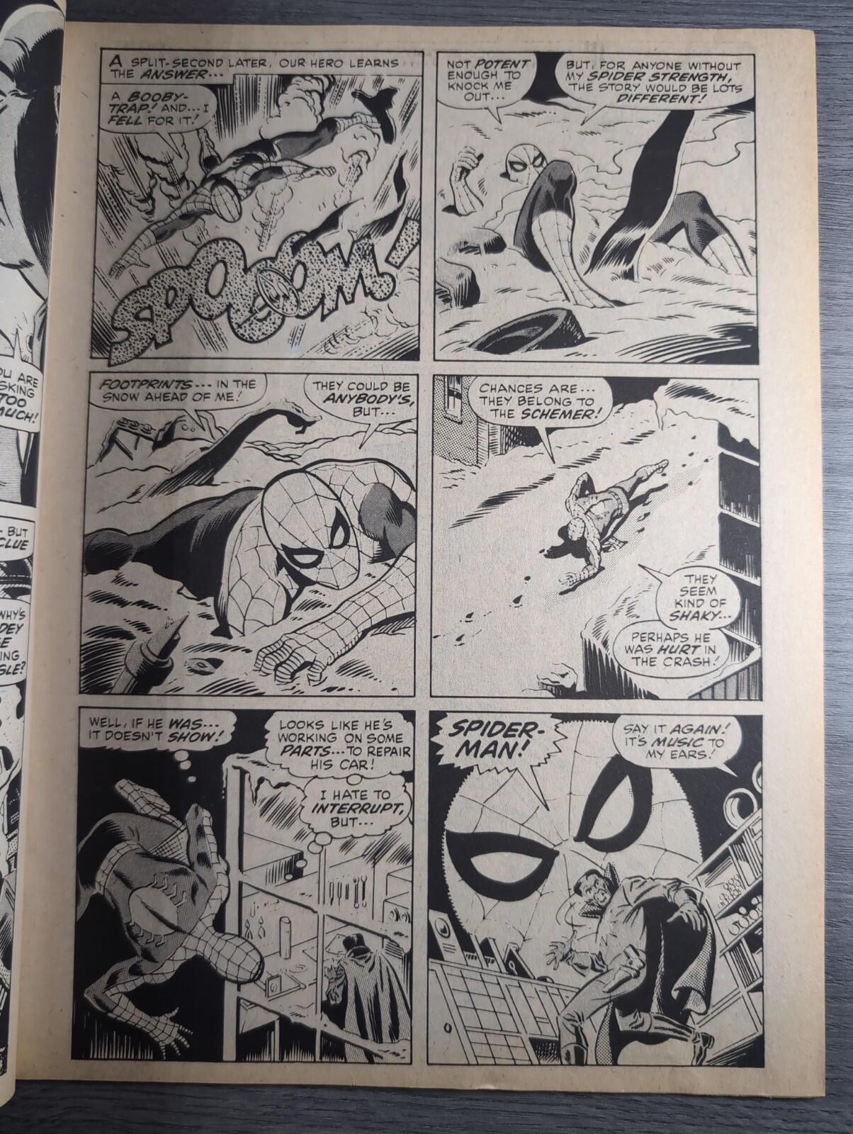 Spider-Man Comics Weekly No 107 Marvel Comics UK 1st March 1975 Vintage Comic