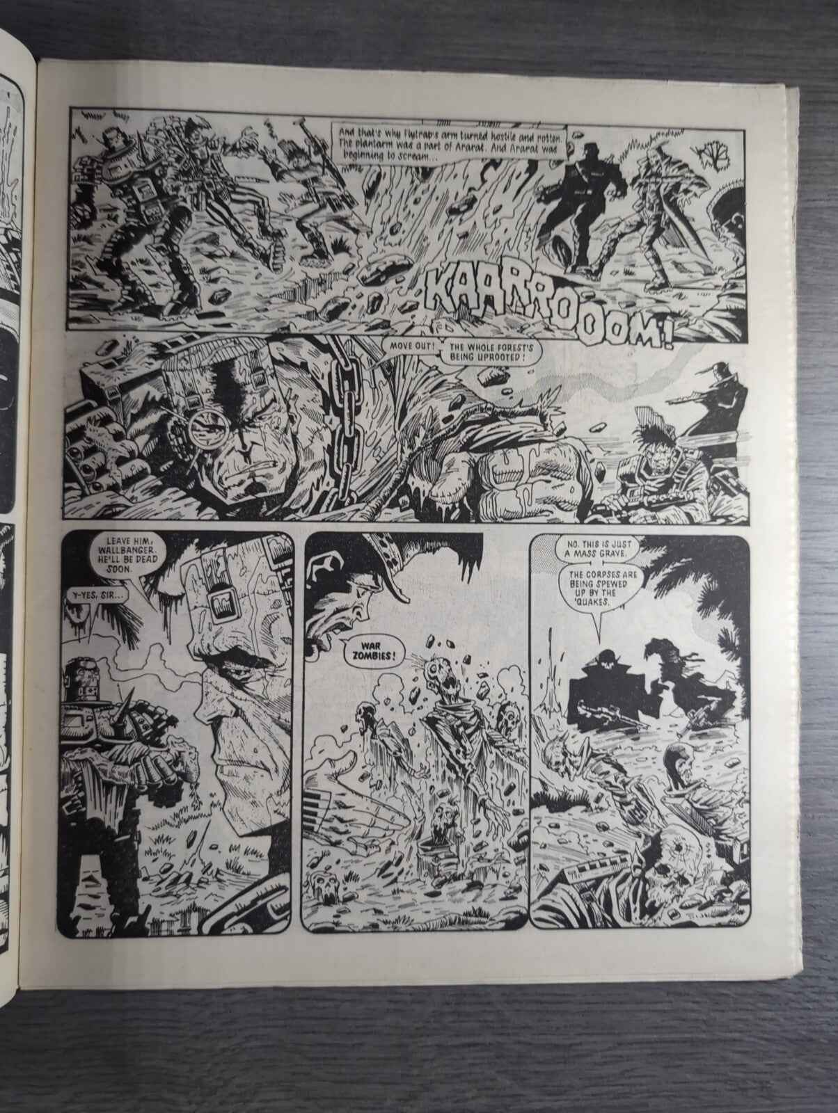 2000AD Prog 515 Featuring Judge Dread Comic 28th March 1987 Vintage Retro Comic