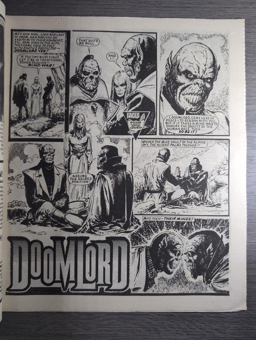 Eagle Comic Issue No. 248 20th December 1986 Vintage Retro UK Comic