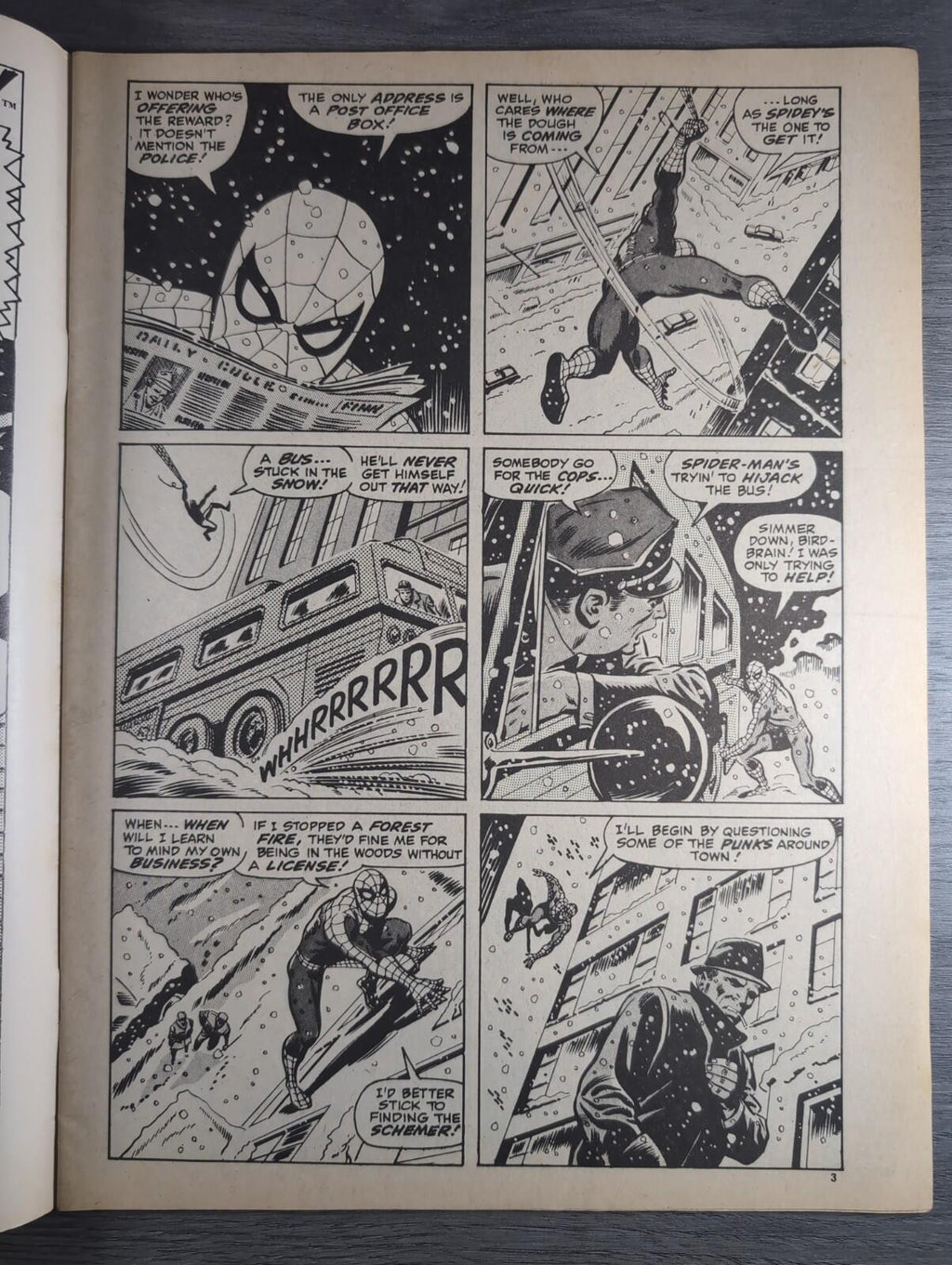Spider-Man Comics Weekly No105 Marvel Comics UK 15th February 1975 Vintage Comic
