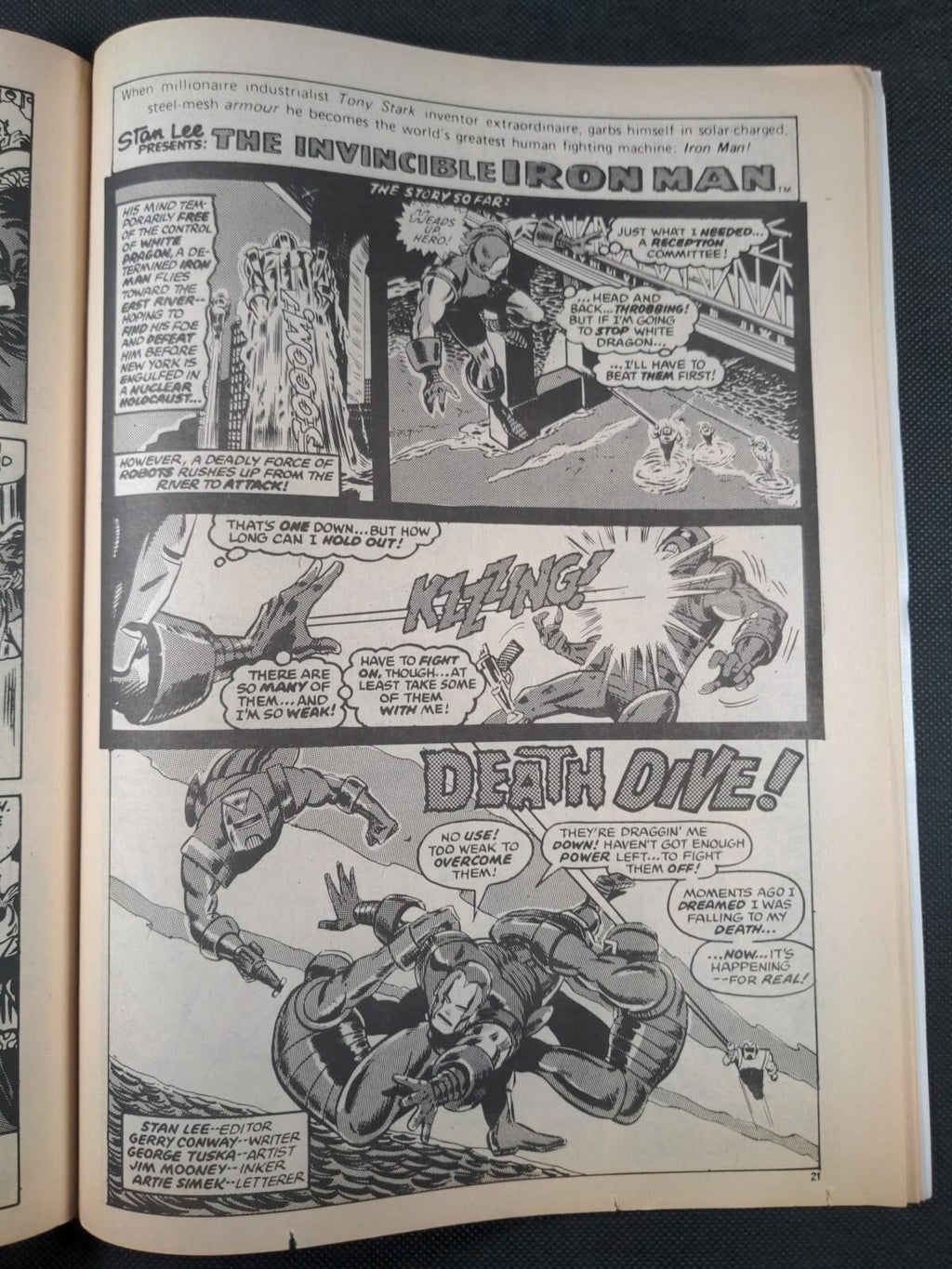 Marvel Comics - Rampage Starring The Daring Defenders - Issue No 34 June 1978