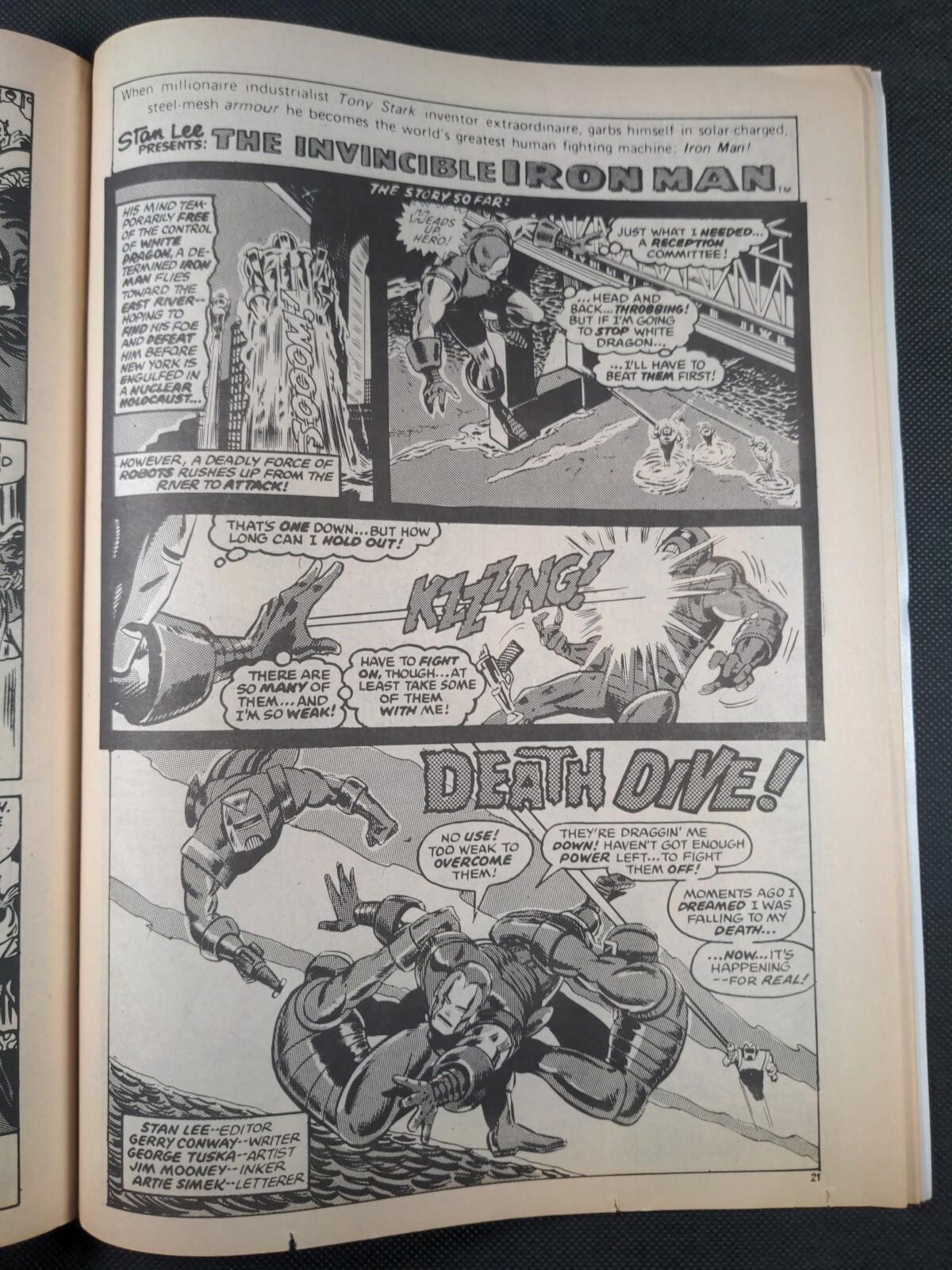 Marvel Comics - Rampage Starring The Daring Defenders - Issue No 34 June 1978