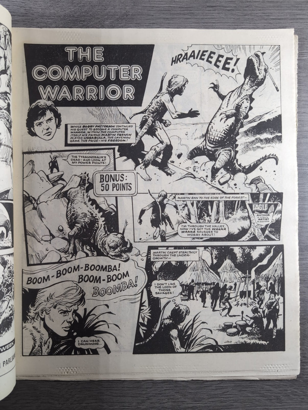Eagle Comic Issue No. 218 24th May 1988 Vintage Retro UK Comic