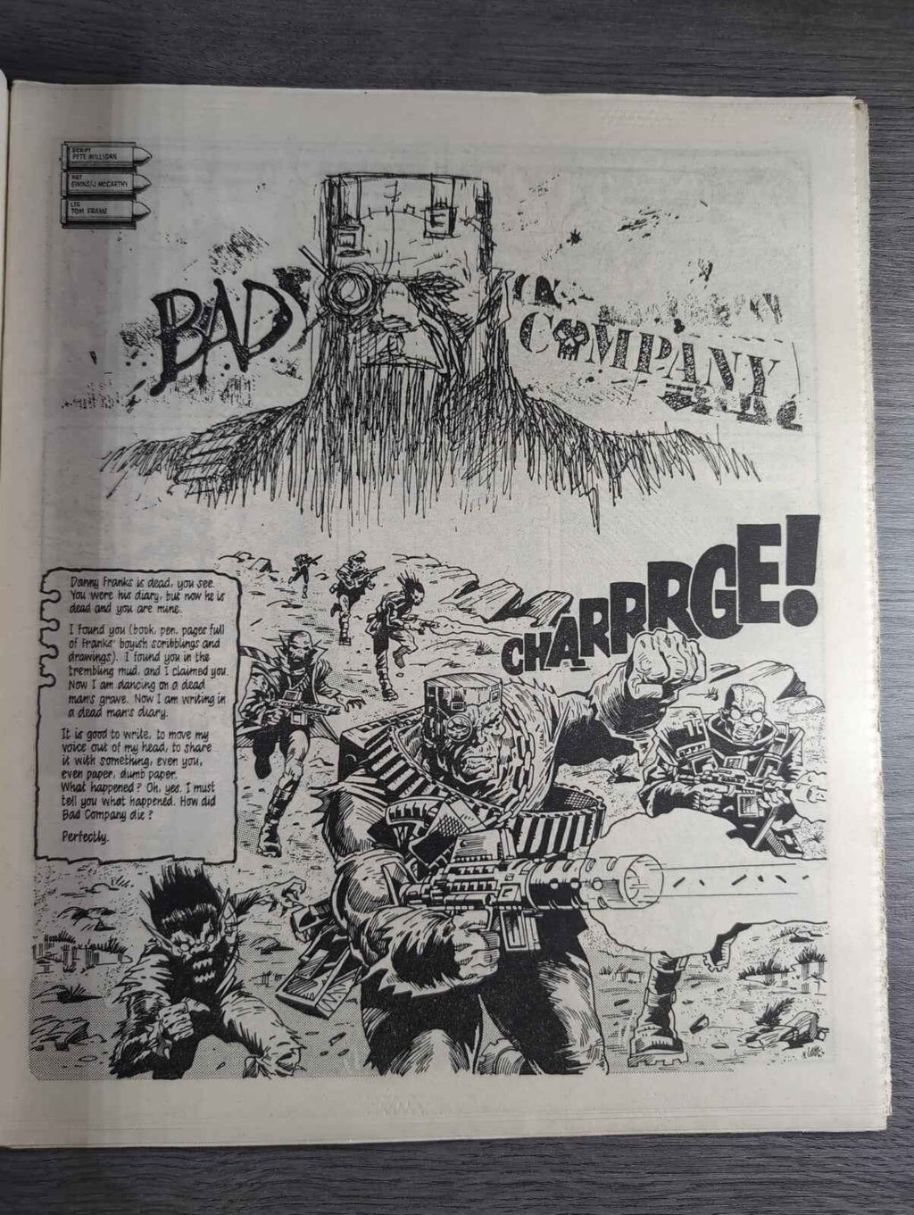 2000AD Prog 517 Featuring Judge Dread Comic 11th April 1987 Vintage Retro Comic