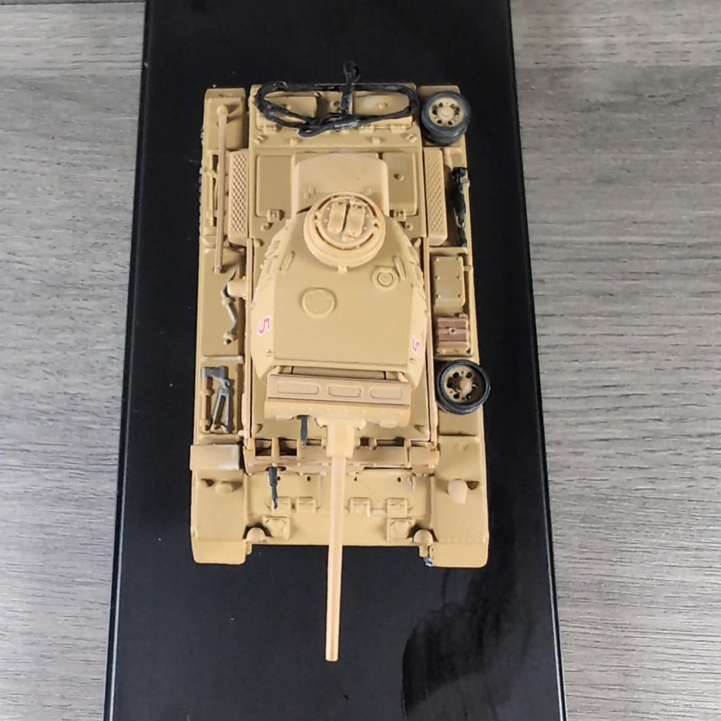 1:72nd Armor Panzer III Ausf L Diecast Model Tank 1/72 Scale Admiral Toys