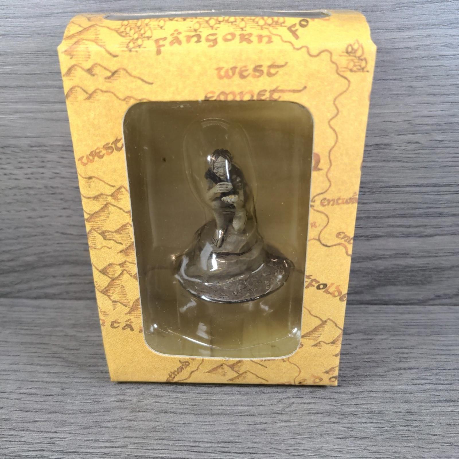 Eaglemoss Gollum Lord of the Rings Collectors Models NLP 2007 Metal Figure
