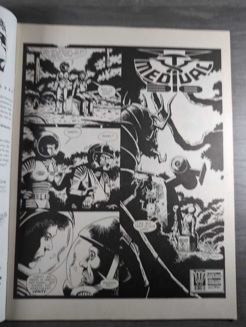 2000AD Prog 623 Featuring Judge Dread Comic 22nd April 1989 Vintage Retro Comic