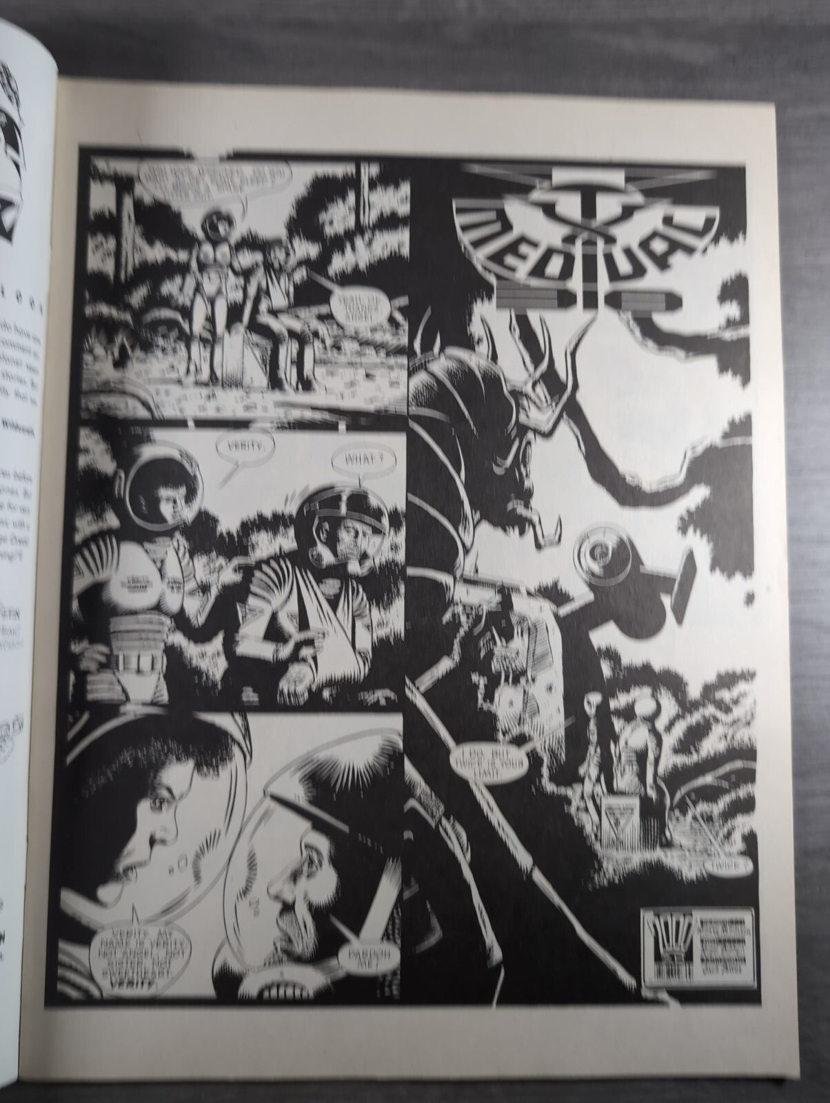 2000AD Prog 623 Featuring Judge Dread Comic 22nd April 1989 Vintage Retro Comic