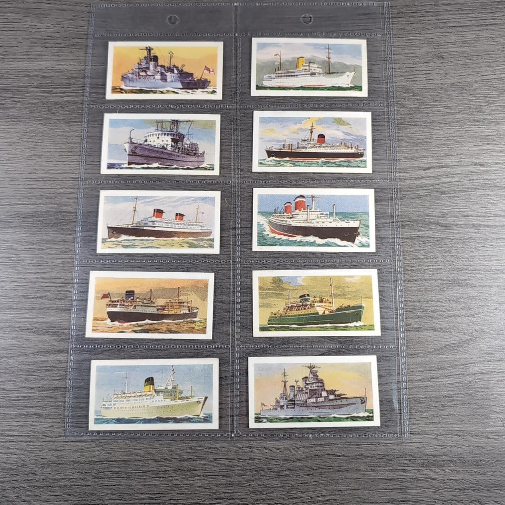 Ships Through the Ages 1963 C.S Ltd 2nd Series Complete Full Set of 50 Cards
