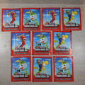 Super Mario Bros Wii Official Sticker Collection 2011 Factory Sealed Packs x 10