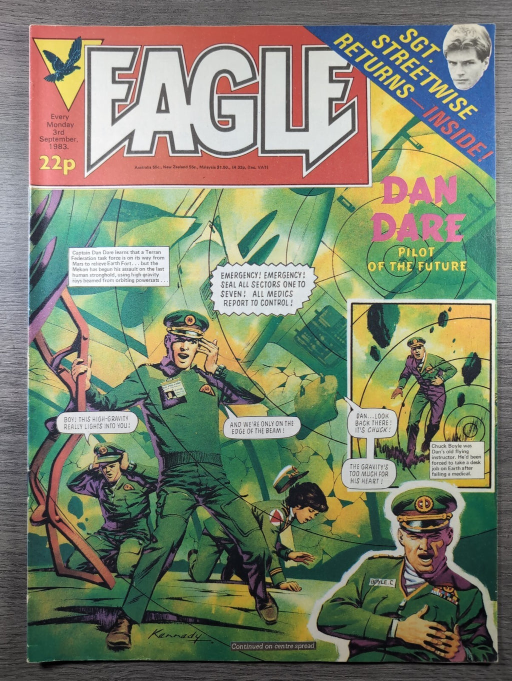 Eagle Comic 3rd September 1983 Vintage Retro UK Comic
