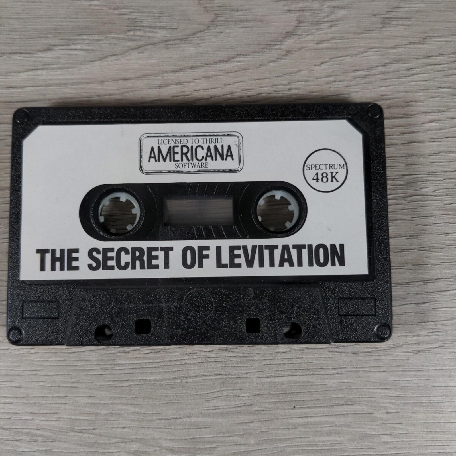 The Secret Of Levitation ZX Spectrum 48K 128K Game Cassette Tested & Working - Retrorama UK