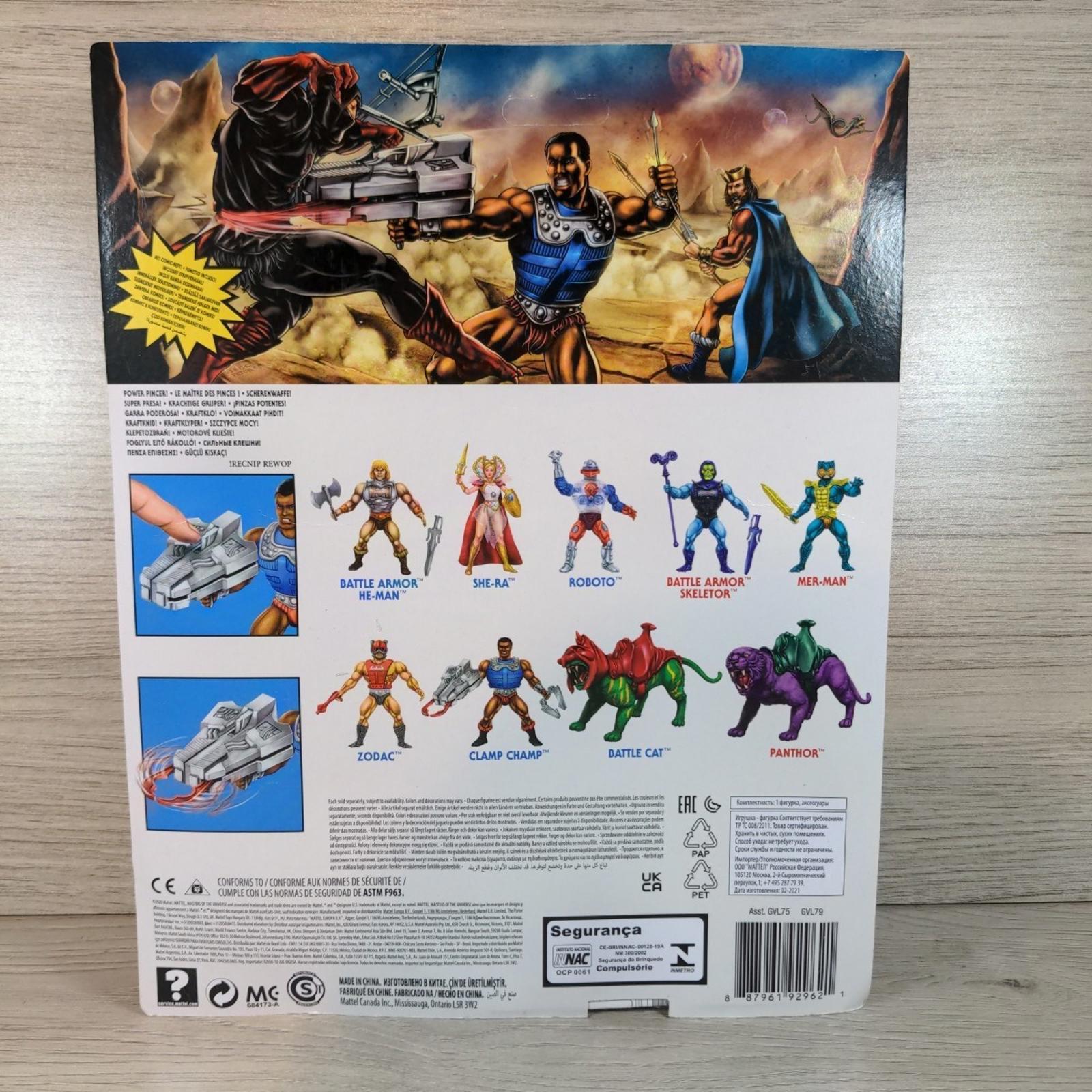 Masters of the Universe MOTU Origins Clamp Champ Action Figure