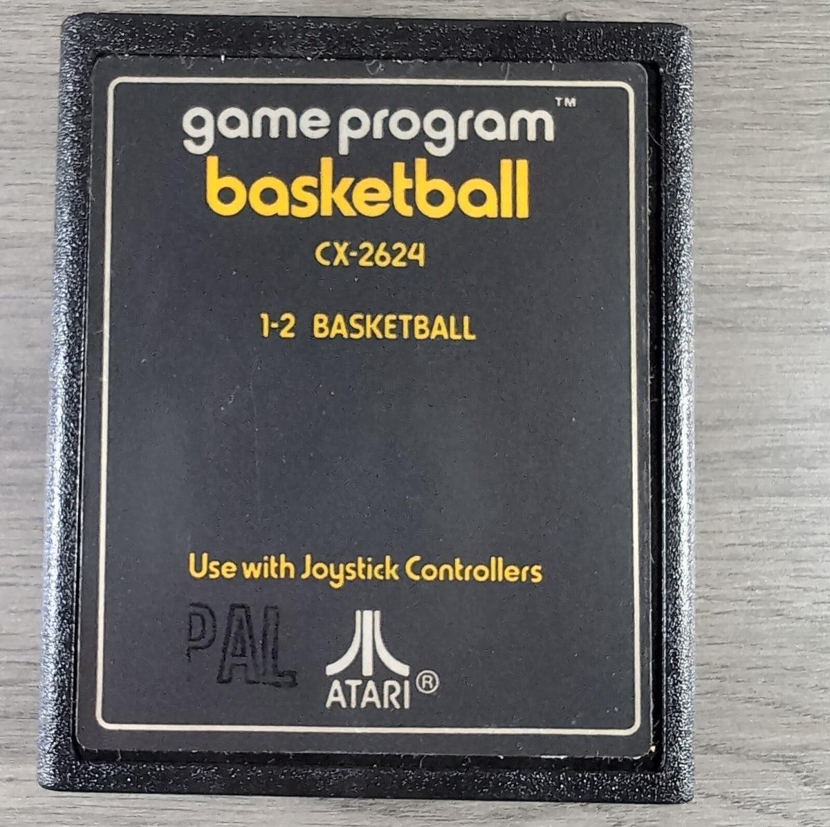 Basketball Atari 2600 Game CX2624 Cartridge & Manual Boxed CIB Tested & Working