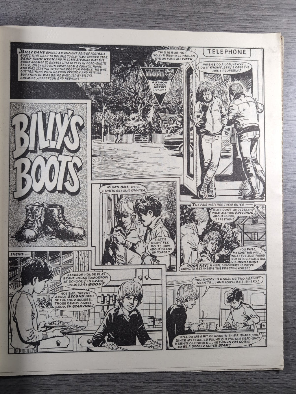 Eagle And Tiger Comic Issue No. 200 18th January 1986 Vintage Retro UK Comic