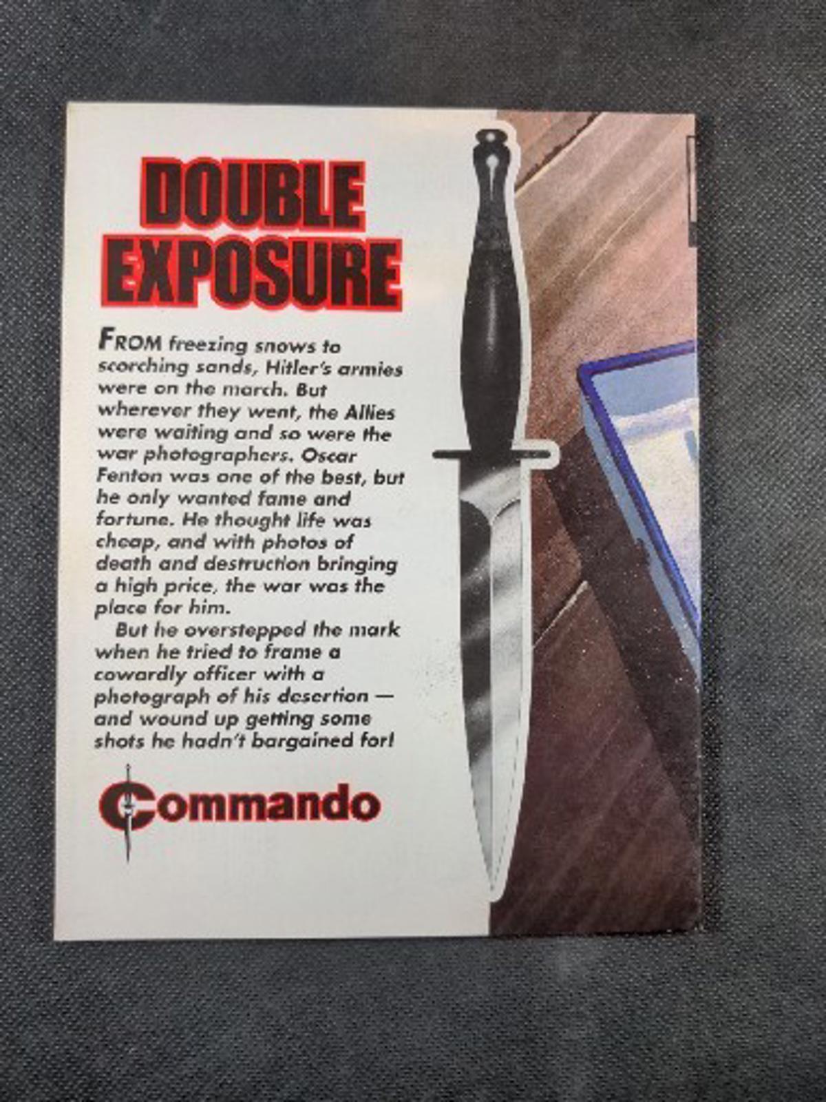 Commando Comic Issue Number 2884 Double Exposure - Retrorama UK
