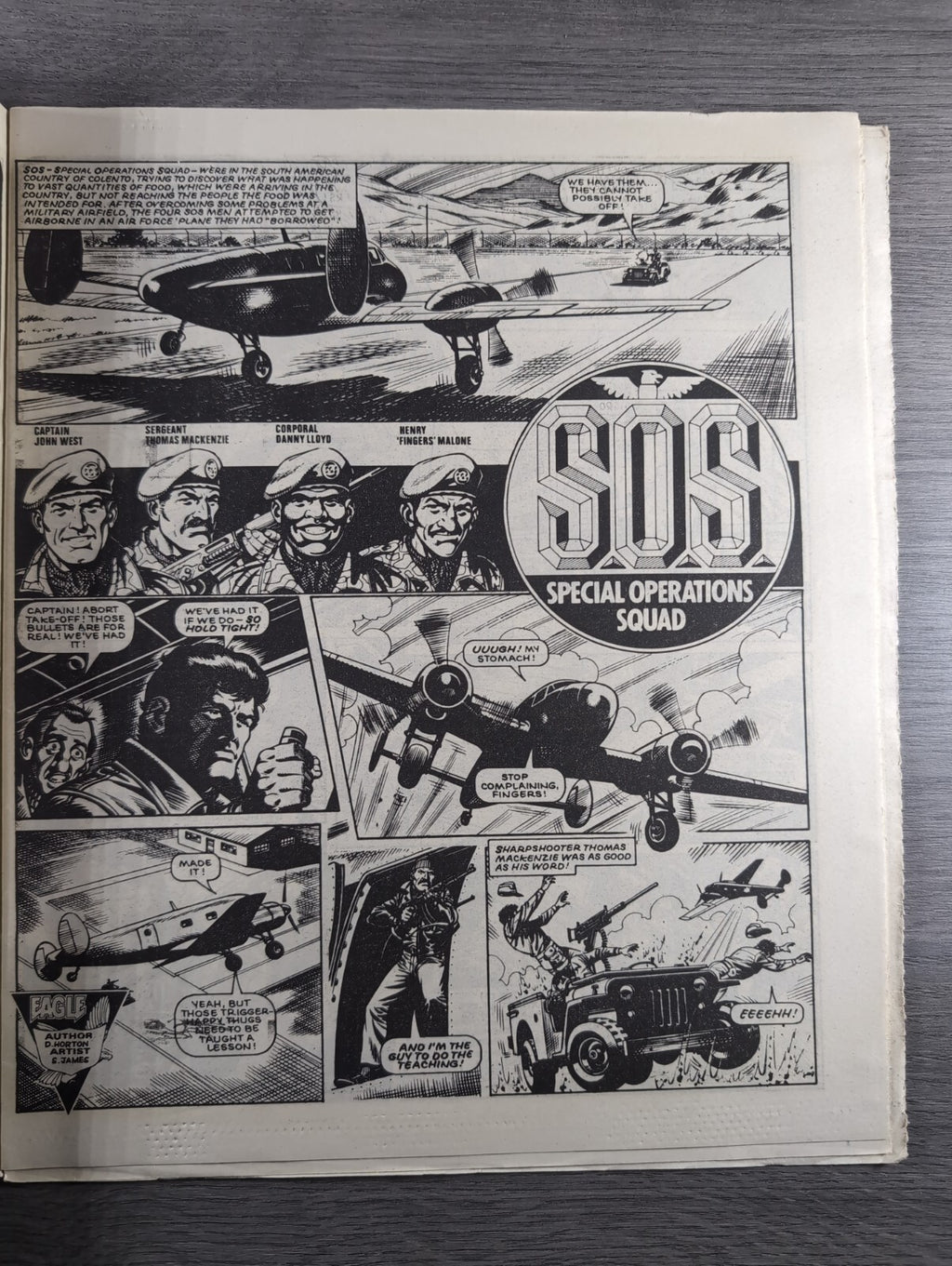Eagle Comic Issue No. 217 17th May 1986 Vintage Retro UK Comic