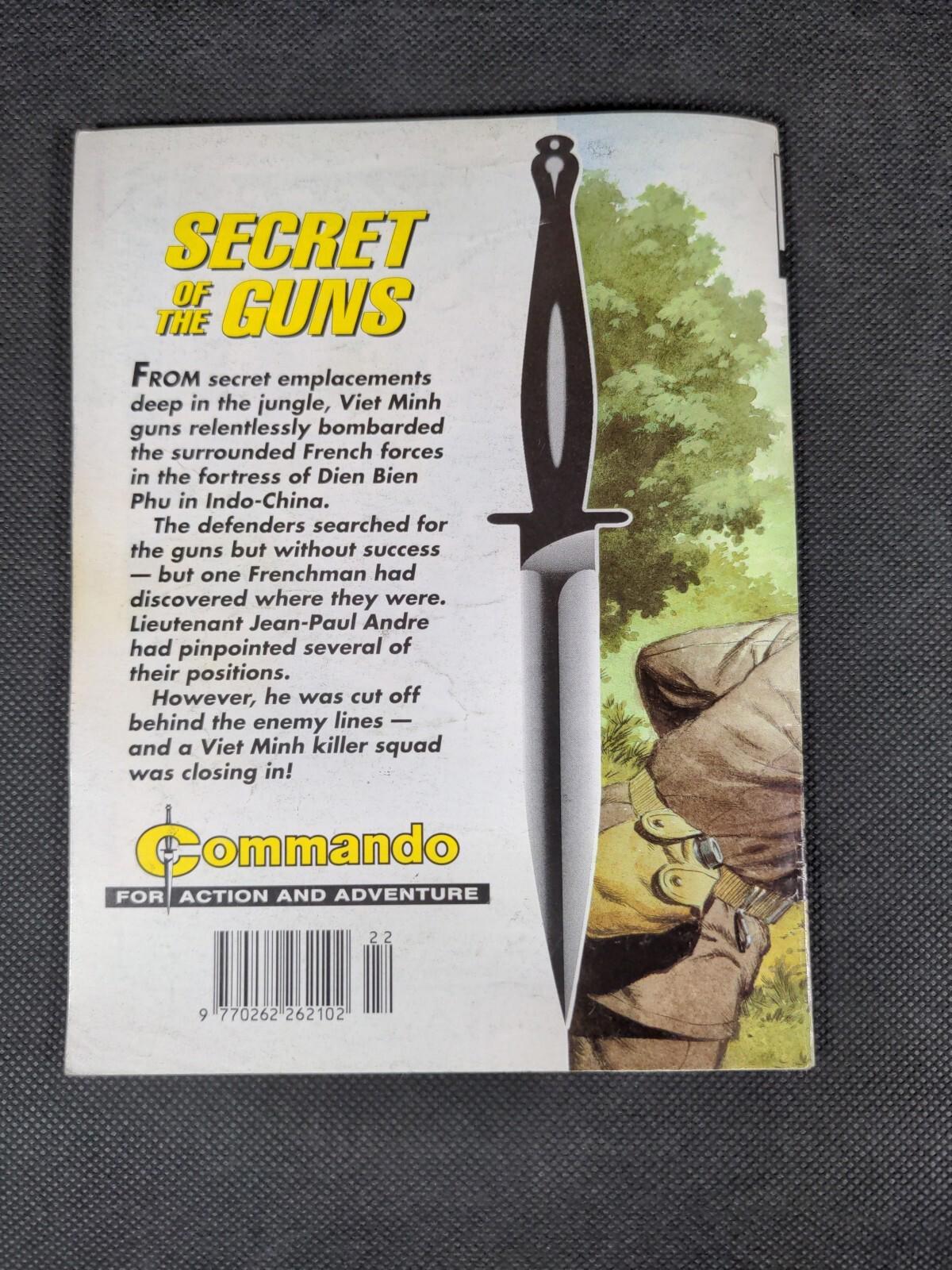 Commando Comic Issue Number 3480 Secret Of The Guns - Retrorama UK