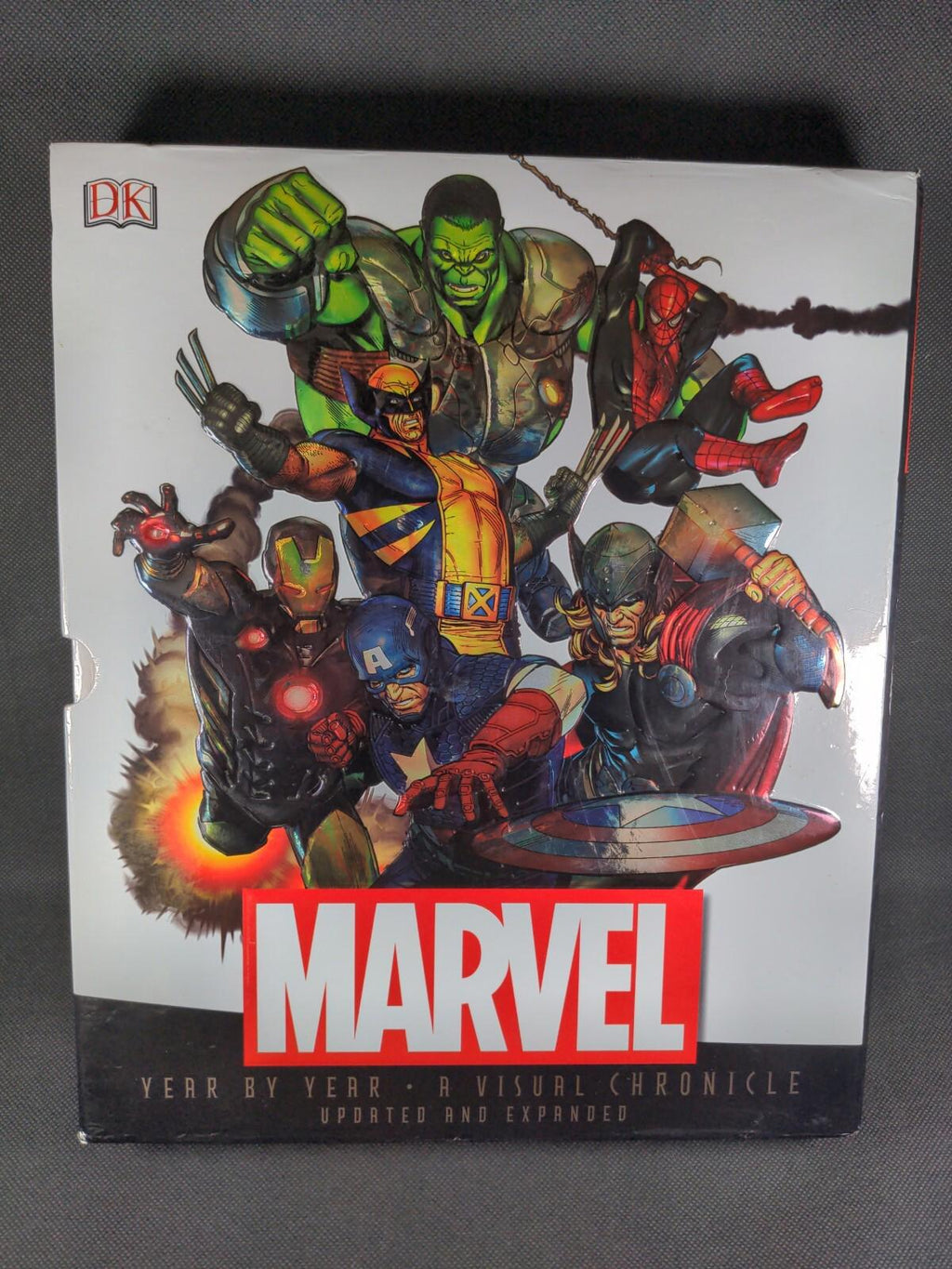 DK Marvel Year By Year A Visual Chronicle Illustrated Hardback Comic Book