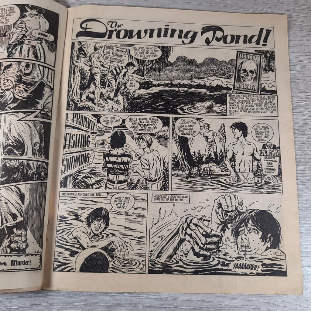 Scream! Comic Issue Number 3 7th April 1984
