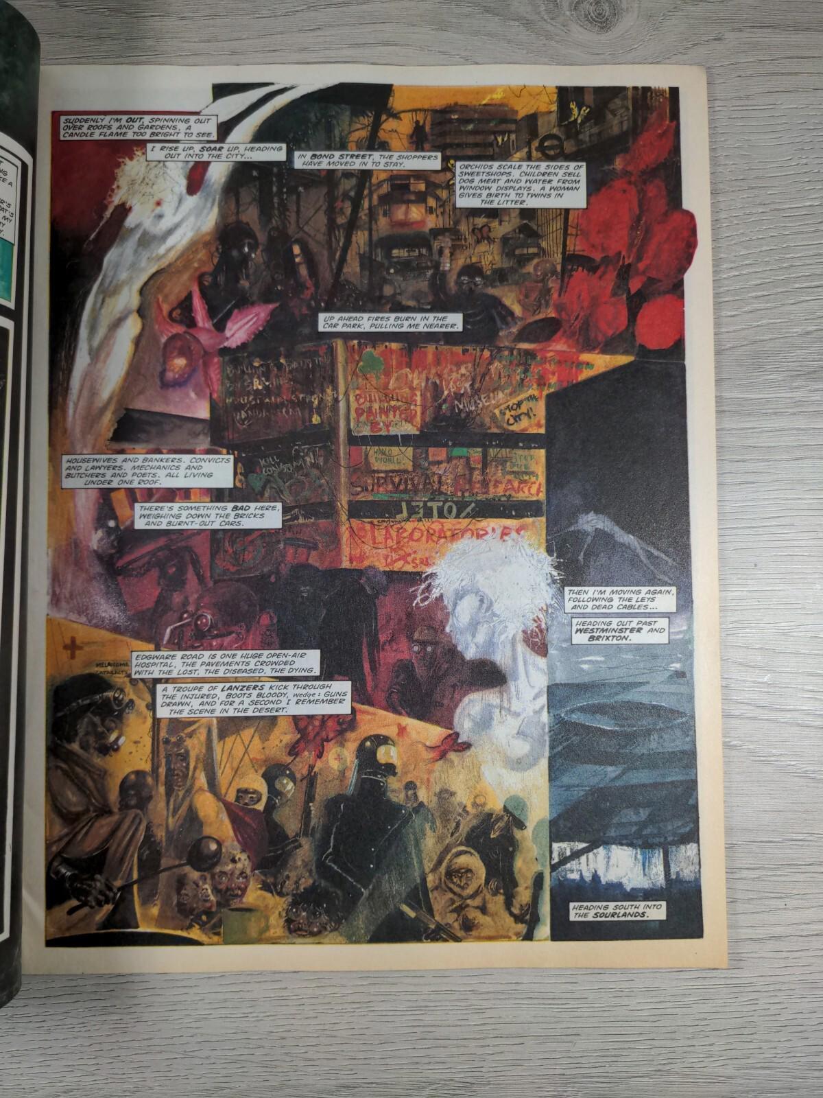 2000AD Featuring Judge Dredd Prog 745 August 1991 Vintage Comic - Retrorama UK