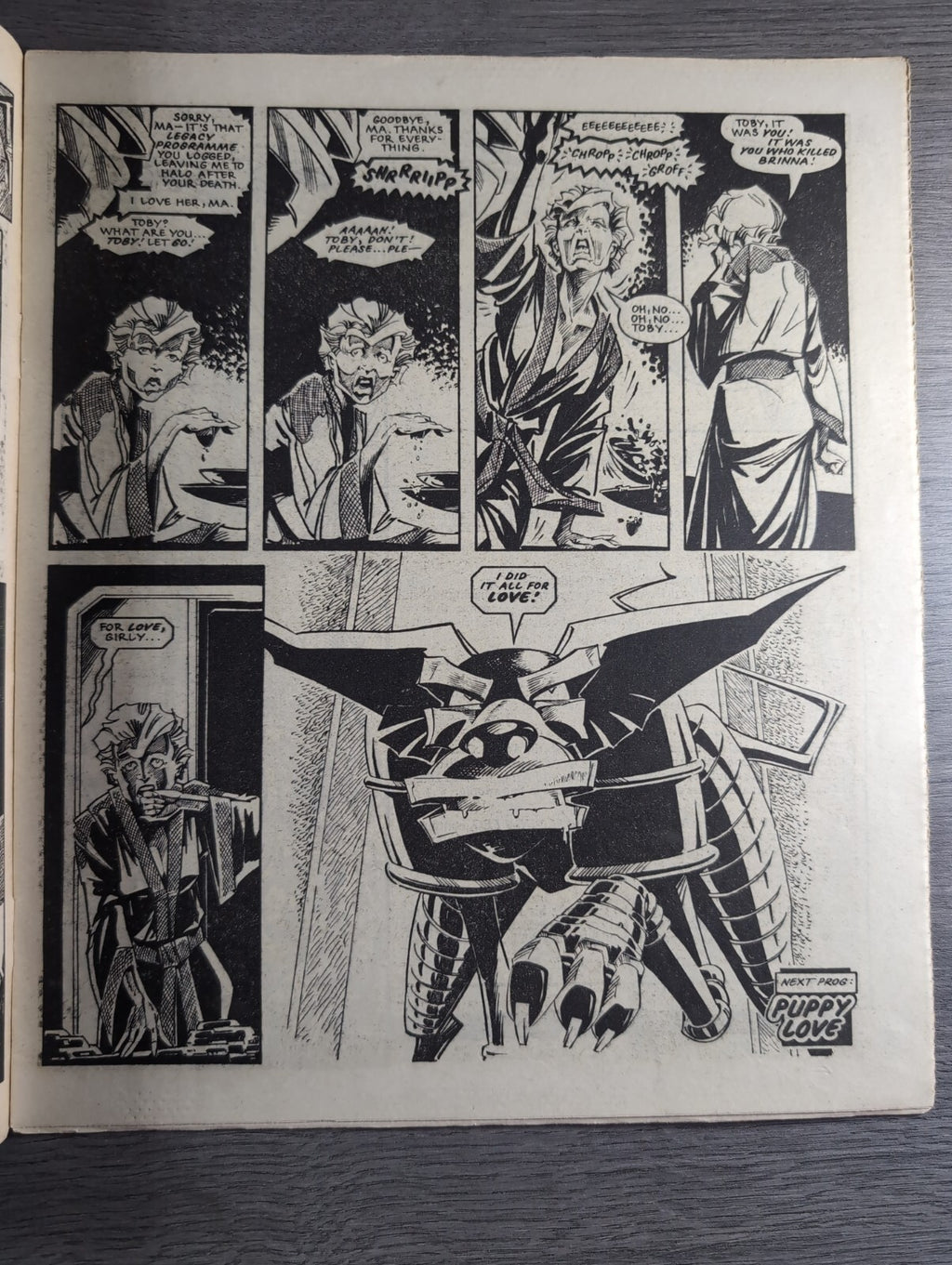 2000AD Prog 411 Featuring Judge Dread Comic 30th March 1985 Vintage Retro Comic