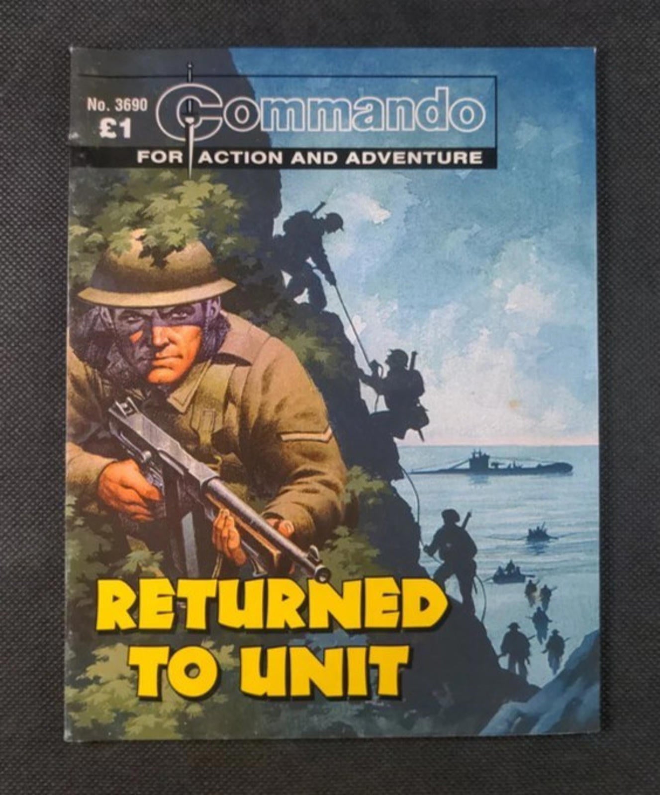 Commando Comic Issue Number 3690 Returned To Unit