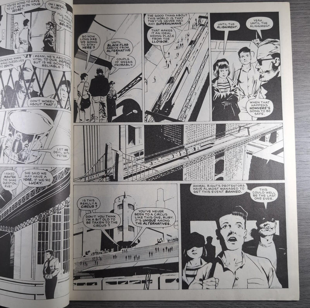 2000AD Prog 589 Featuring Judge Dredd 27th August 1988 Vintage Comic