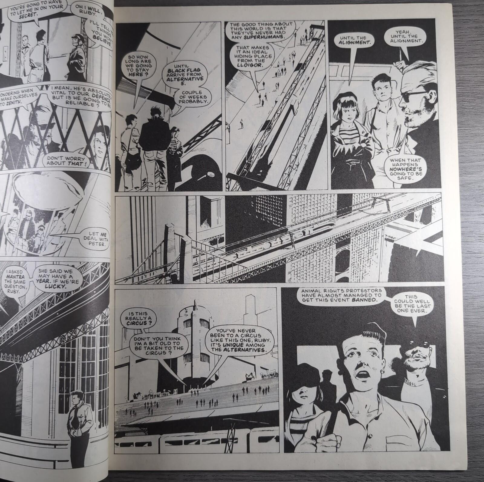 2000AD Prog 589 Featuring Judge Dredd 27th August 1988 Vintage Comic