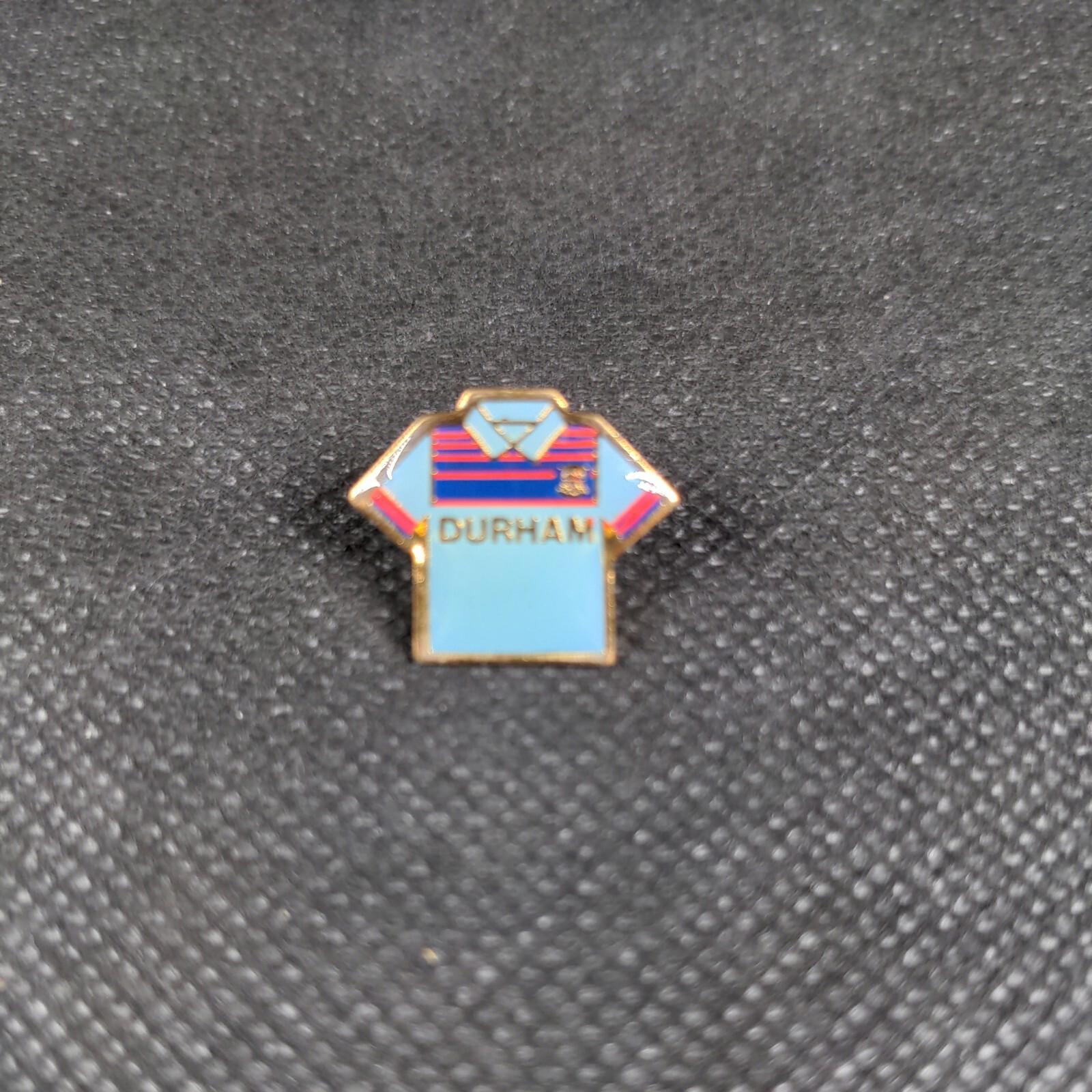 Durham Football Club Shirt Enamel Pin Badge - Retrorama UK