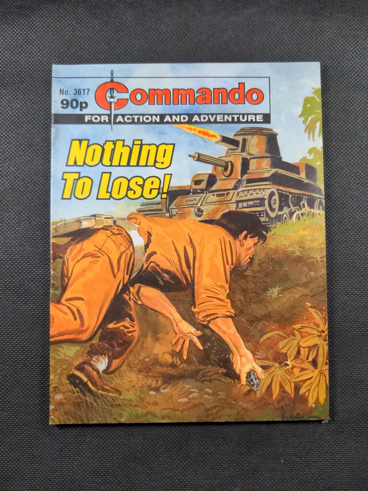 Commando Comic Issue Number 3617 Nothing To Lose!
