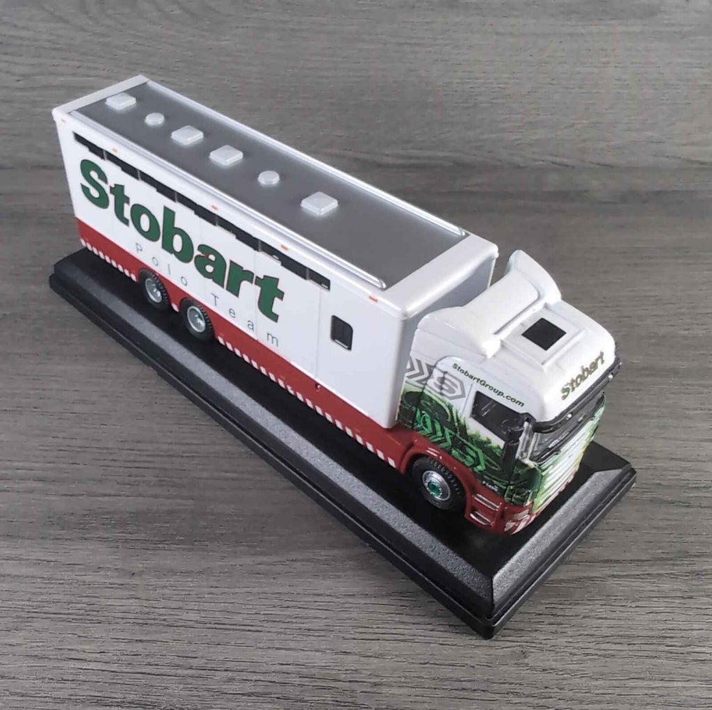 Atlas Editions Eddie Stobart Scania High Line Horsebox 1:76 Scale Die-Cast Model