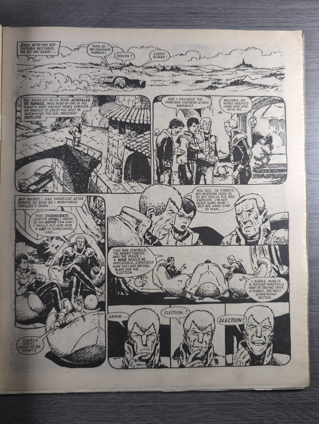 2000AD Prog 396 Featuring Judge Dredd Comic 15th Dec 1984 Vintage Retro Comic