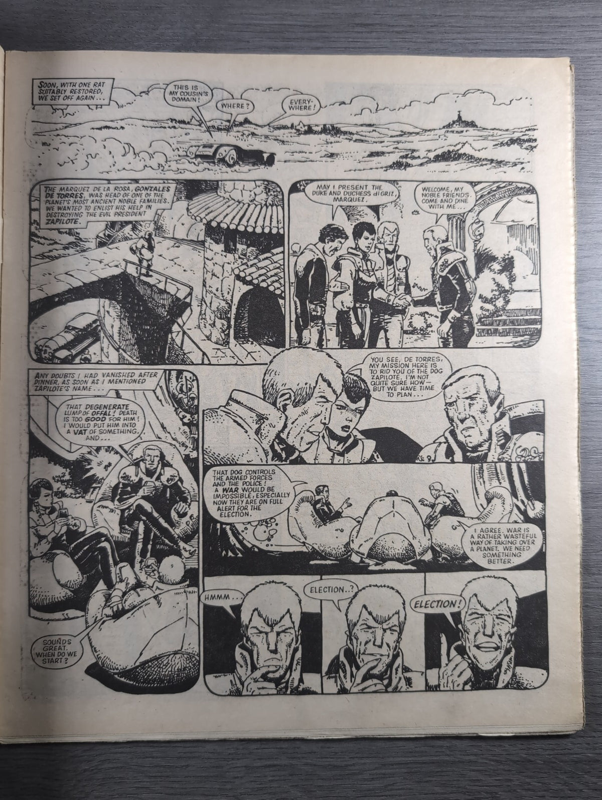 2000AD Prog 396 Featuring Judge Dredd Comic 15th Dec 1984 Vintage Retro Comic