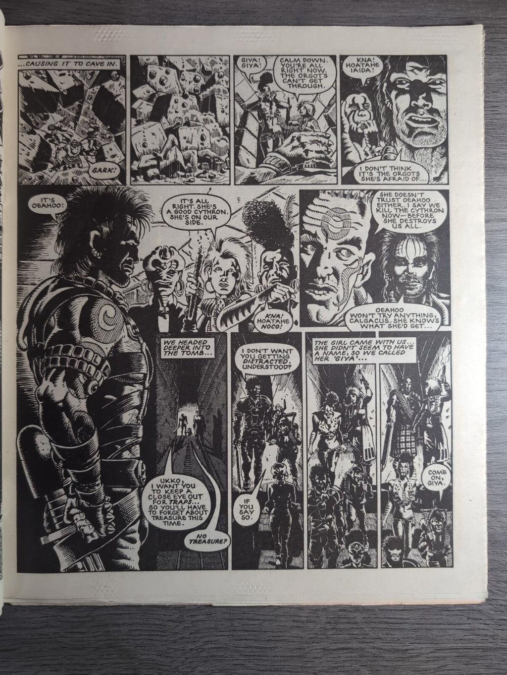 2000AD Prog 450 Featuring Judge Dread Comic 28th December 1985 Retro Comic