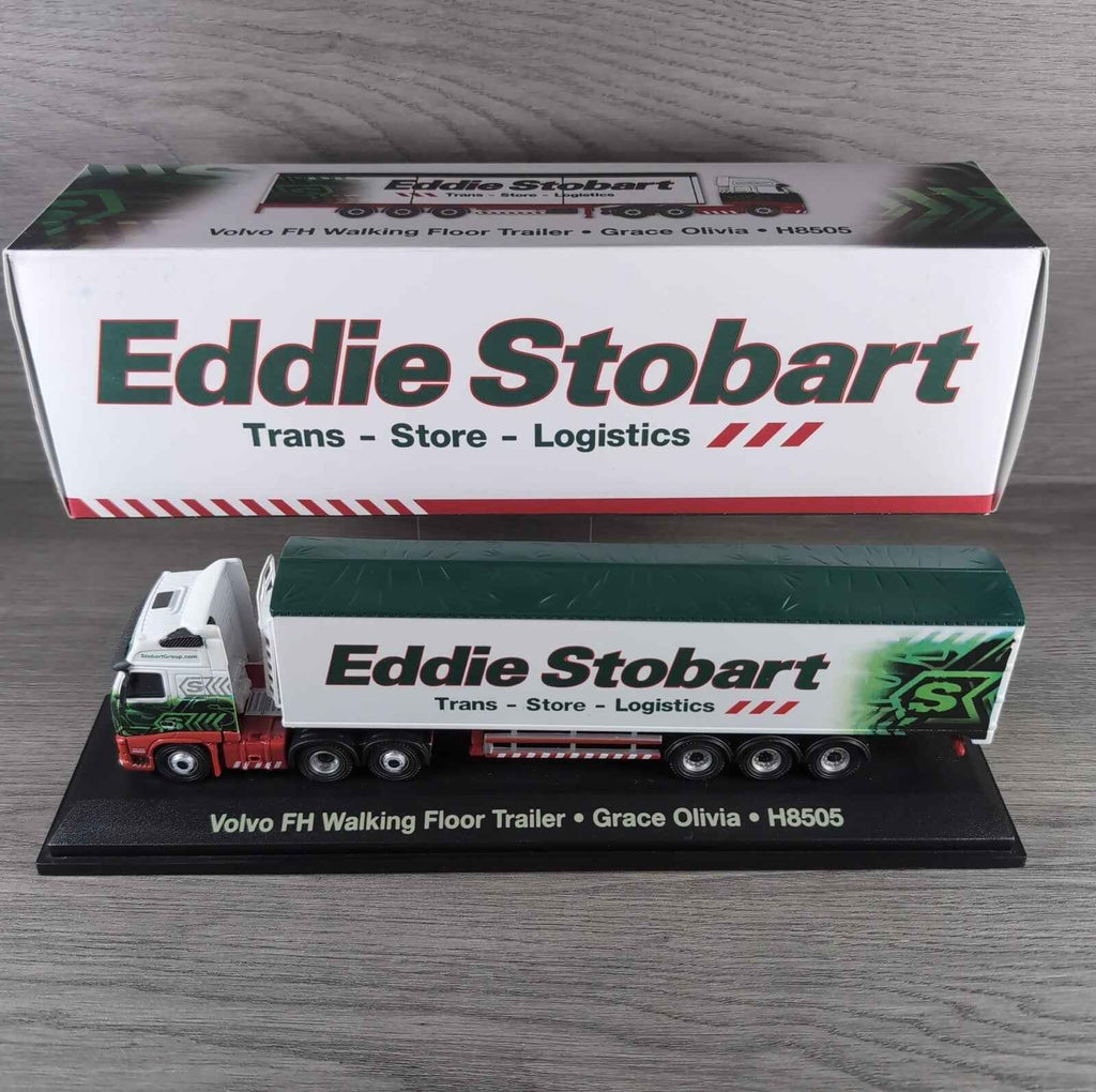Atlas Editions Eddie Stobart Volvo FH Walking Floor Trailer Grace Olivia H8505