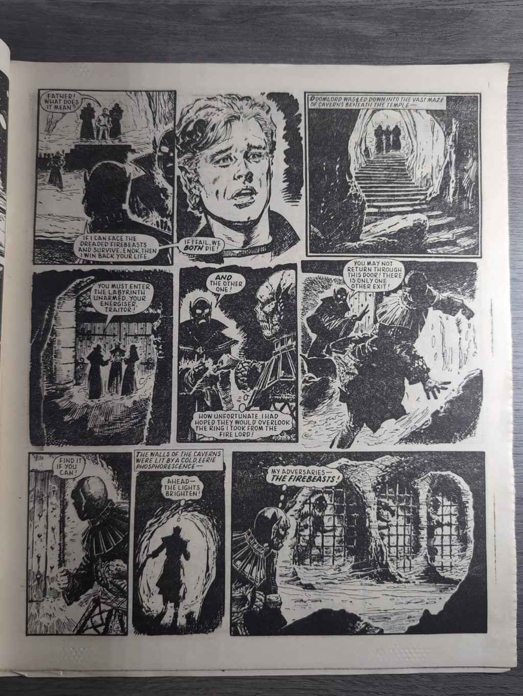 Eagle Comic Issue No. 207 8th March 1988 Vintage Retro UK Comic