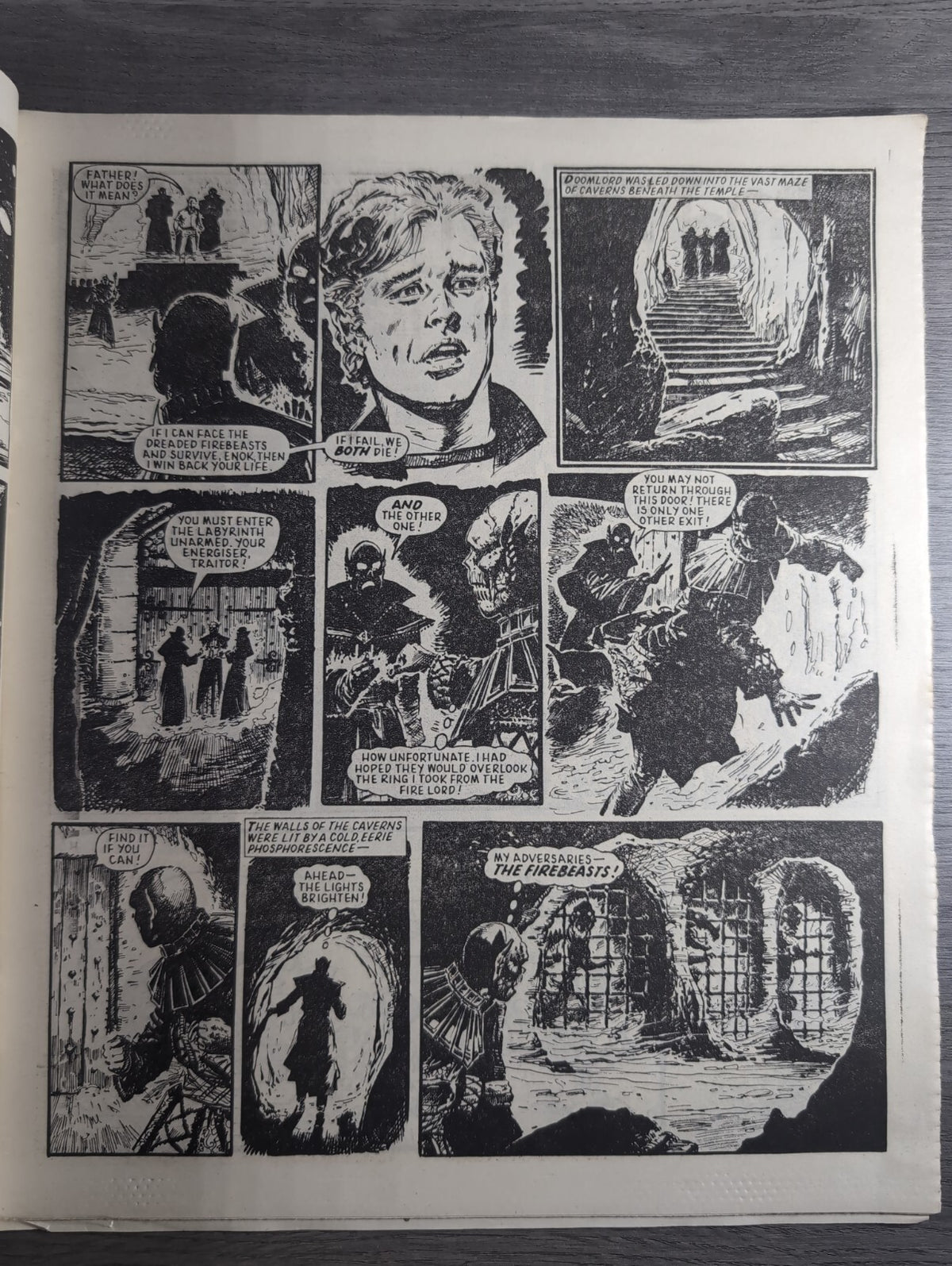 Eagle Comic Issue No. 207 8th March 1988 Vintage Retro UK Comic