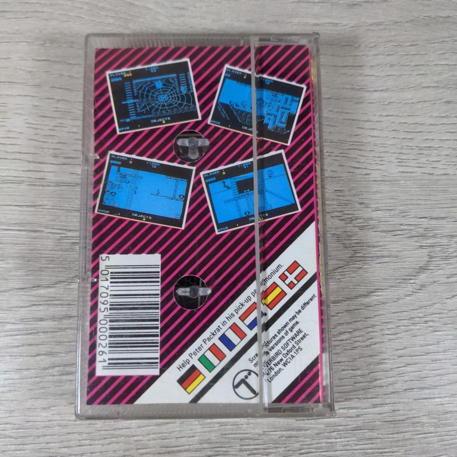 Peter Pack Rat ZX Spectrum 48/128K Game Cassette Silverbird Tested & Working