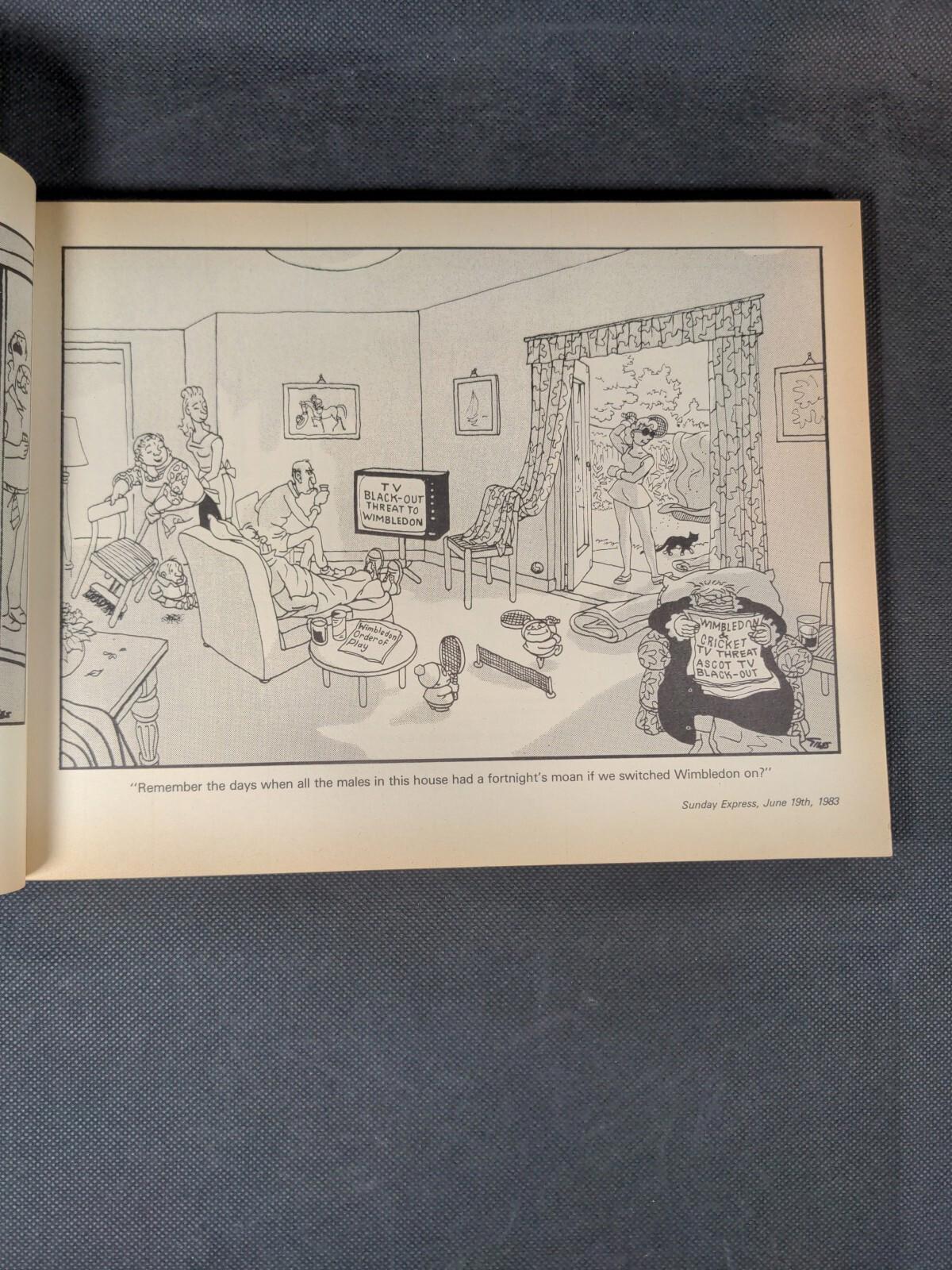 Giles Annual - 1984 - Thirty Eighth Series - Cartoon Book - Unclipped - Retrorama UK