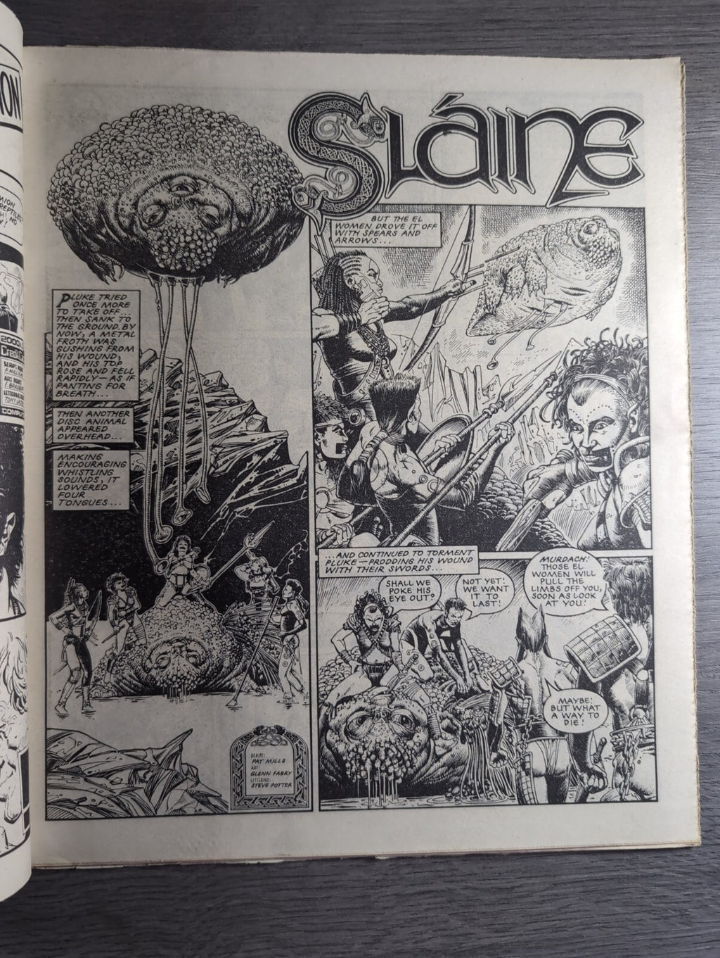 2000AD Prog 420 Featuring Judge Dread Comic 1st June 1985 Vintage Retro Comic