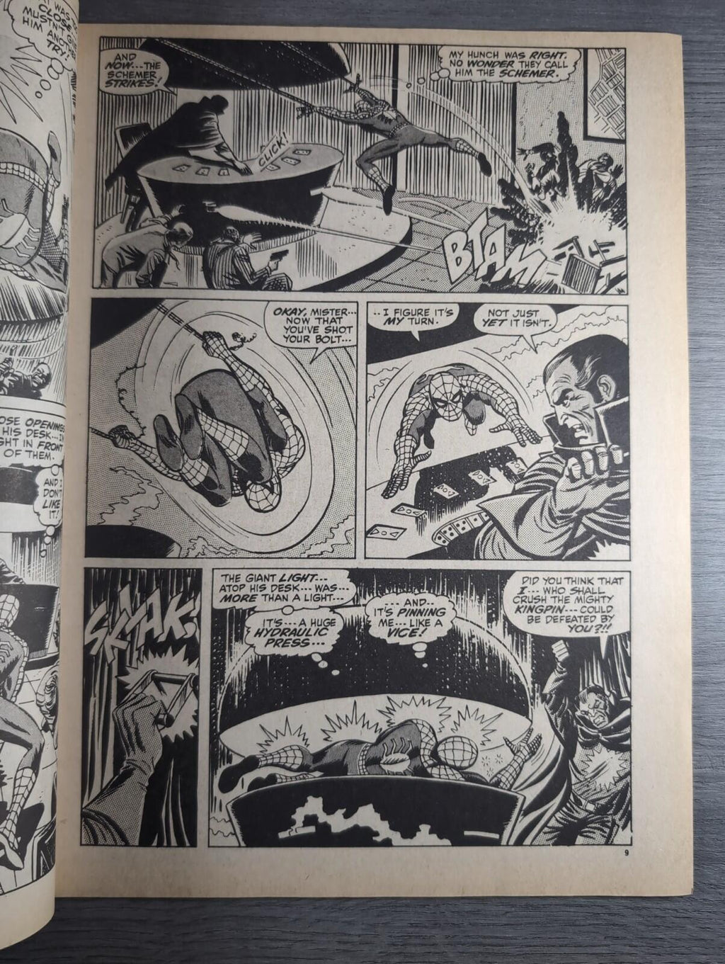 Spider-Man Comics Weekly No 104 Marvel Comics UK 8th February 1975 Vintage Comic