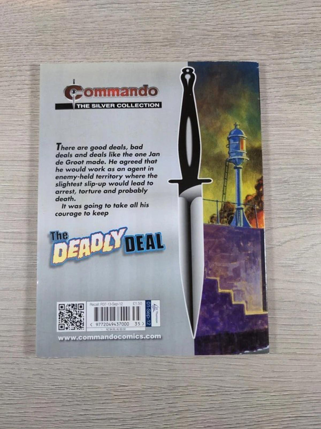 Commando Comic The Deadly Deal Issue Number 4530 - Retrorama UK