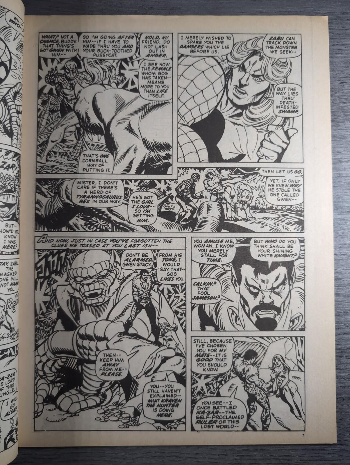 Spider-Man Comics Weekly No146 Marvel Comics UK 29th November 1975 Vintage Comic