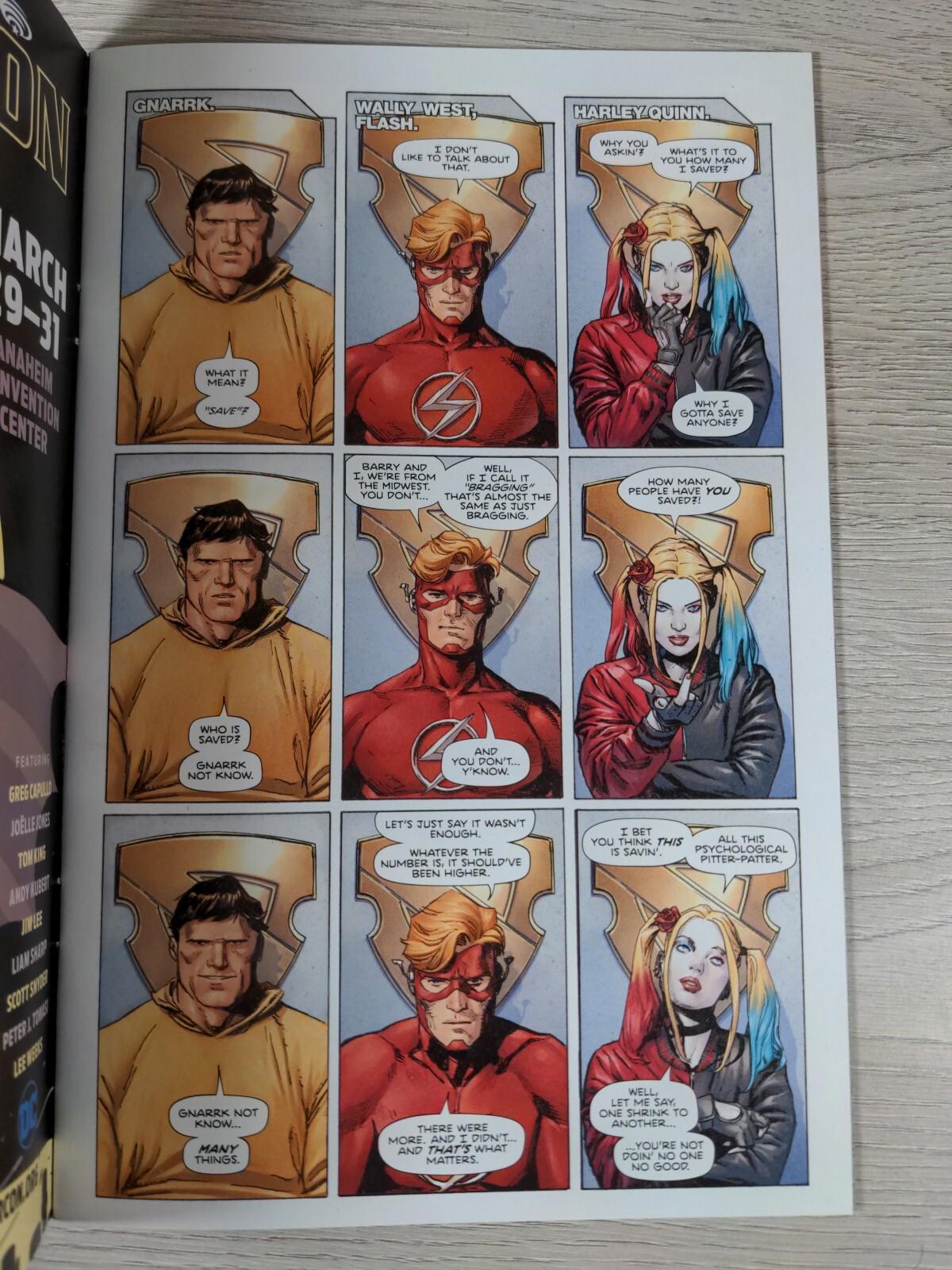 DC Comics  Heroes In Crisis Issue No 6 2019 King Mann Morey