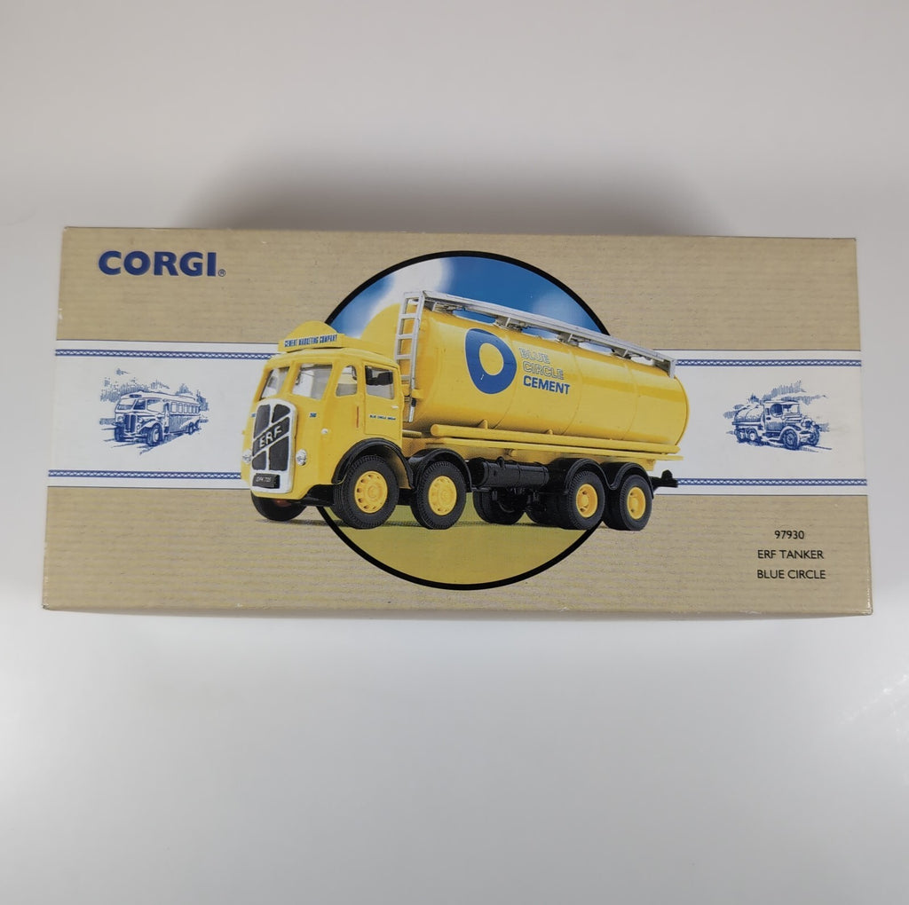 Corgi Classic Road Transport 97930 ERF Tanker Blue Circle Die-Cast Model