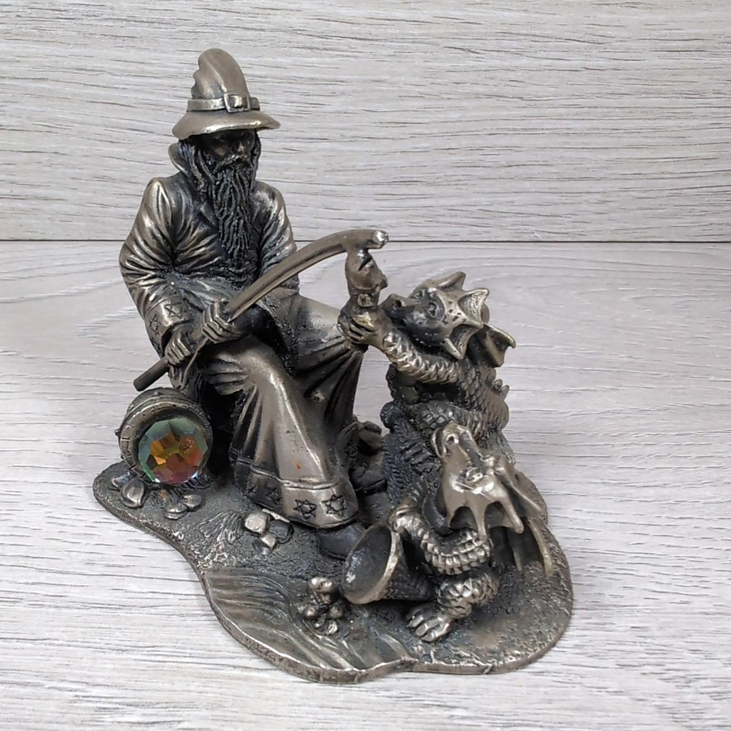 Myth & Magic The One That Got Away 3177 The Tudor Mint Pewter Metal Figure