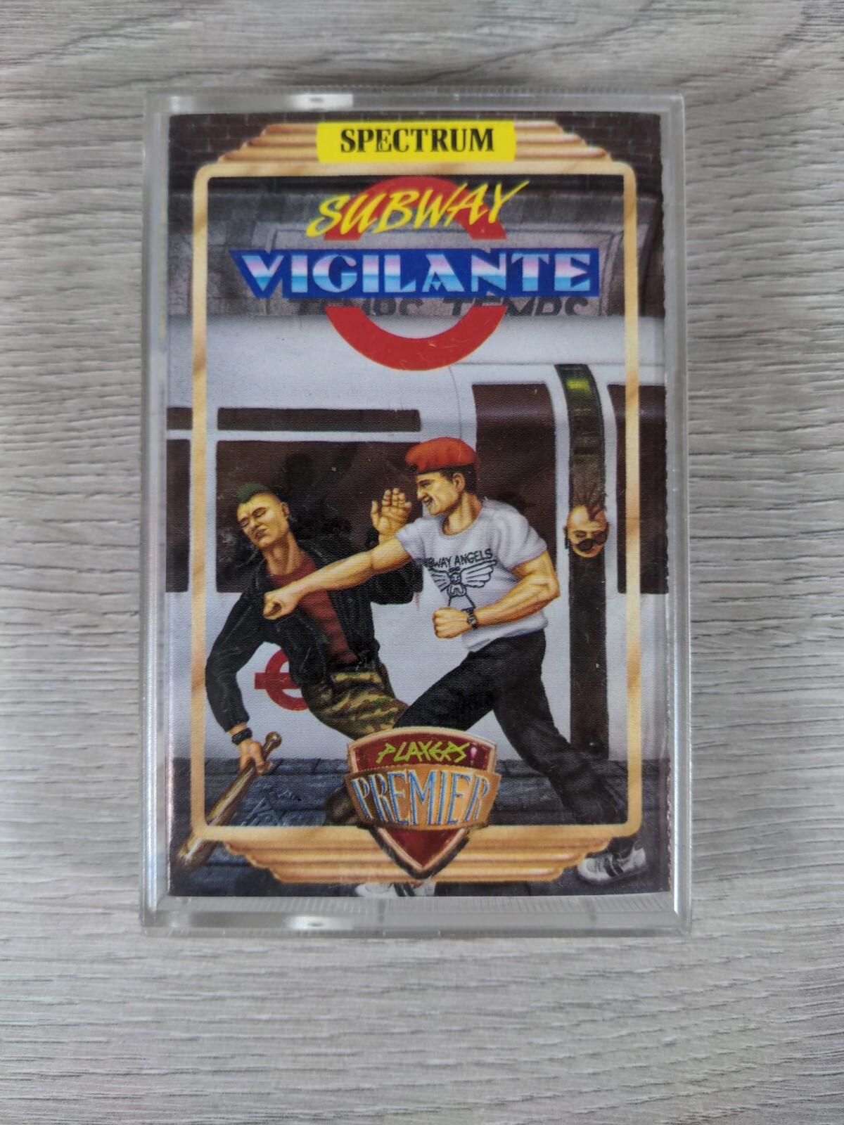 Subway Vigilante ZX Spectrum 48K 128K Video Game Cassette Tested & Working
