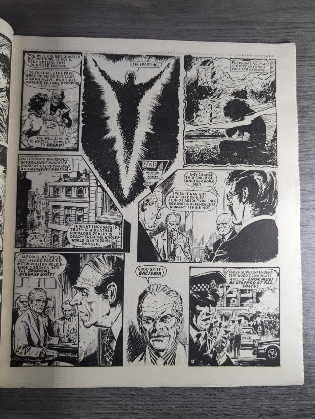 Eagle Comic Issue No. 230 16th August 1986 Vintage Retro UK Comic
