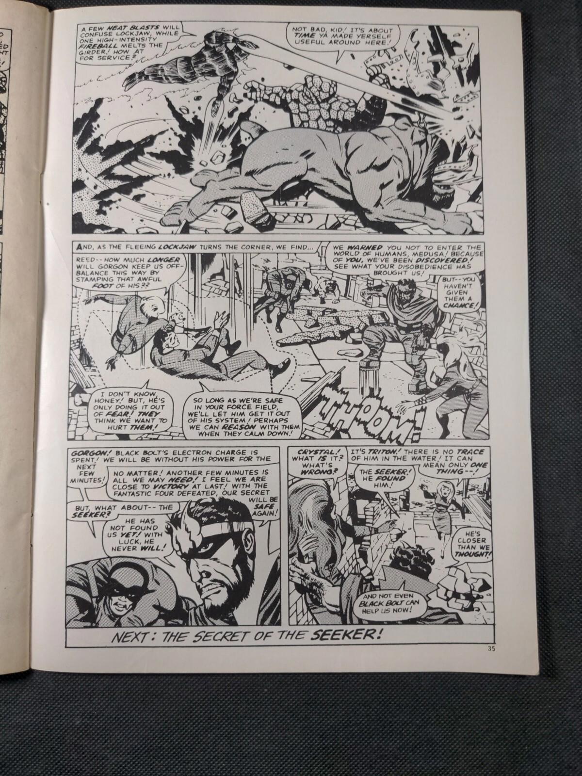 Mighty World of Marvel Issue No 98 August 1974 Vintage Marvel UK Comic